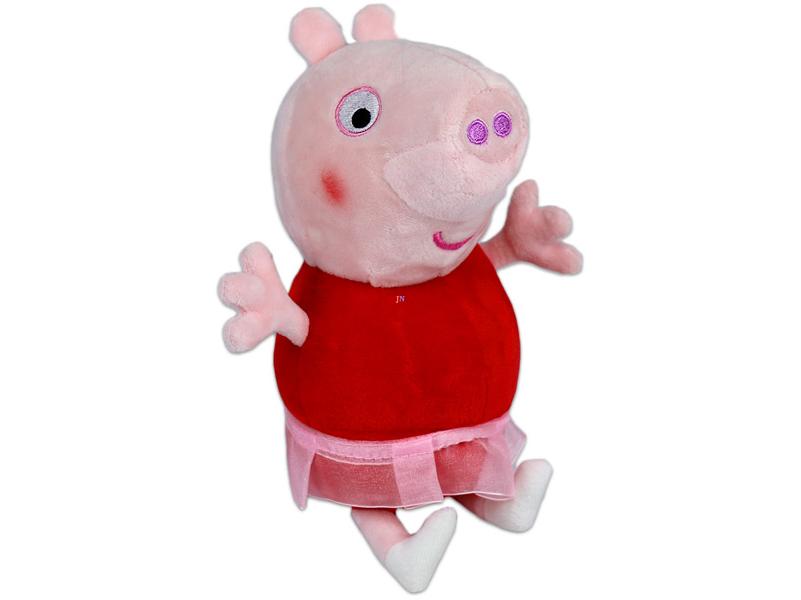 Peppa malac: Peppa malac szoknyában plüss - 25 cm