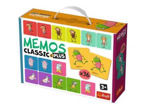 Állatos Classic & Plus memória játék 36db-os - Trefl