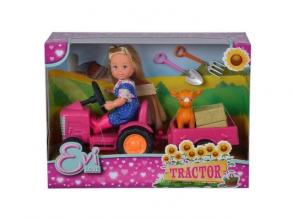 Évi Love: Traktor szett babával és kiegészítőkkel - Simba Toys