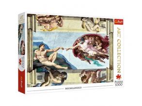 Michelangelo Ádám teremtése 1000db-os puzzle - Trefl