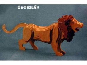 Papír oroszlán játék modell - Creative Toys