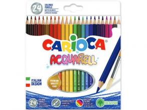 Carioca: Acquarell festhető színes ceruza szett 24db-os