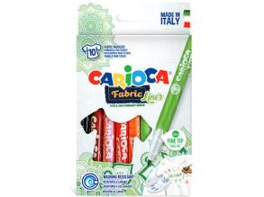 Carioca: Fabric Liner textil filc szett 10db-os