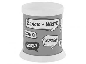 ICO: Black and Write ceruzatartó