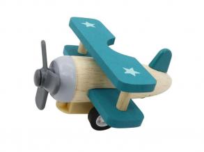 Lendkerekes mini repülő natúr-kék
