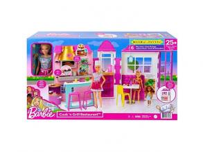 Barbie: Cook 'n Grill étterem babával - Mattel