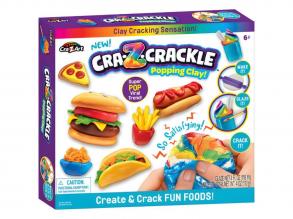 Cra-Z-Art: Create & Crack - Nasigyár roppanós gyurmával és kiegészítőkkel