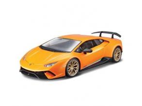 Bburago: Lamborghini Huracán narancssárga fém autómodell 1/24