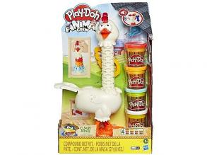 Play-Doh: Cluck-a-Dee Színes nyakú csirke gyurmaszett - Hasbro