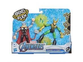 Bosszúállók Bend and Flex Thor vs. Loki figura szett - Hasbro