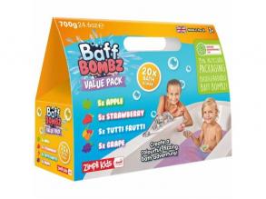 Baff Bombz - gyümölcsös fürdőbomba 20x35g