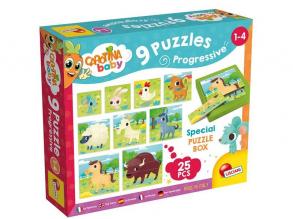 Carotina Baby farmos puzzle - 25 darabos