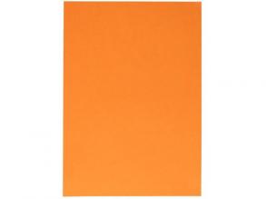 Spirit: Dekorációs kartonpapír lap narancssárga színben 70x100cm