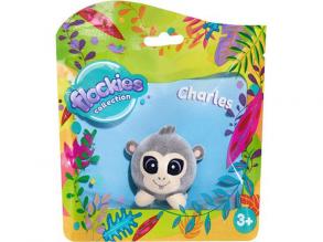 Flockies játékfigura: 1. széria - Csimpánz Charles