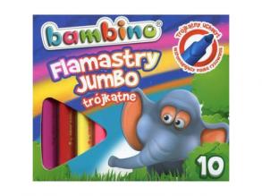 Bambino: Jumbo színes filctoll 10db-os szett