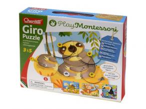 Quercetti: Montessori Giro Puzzle kreatív játék