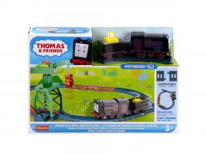 Fisher-Price: Thomas és barátai - Diesel és Cranky motorizált pályaszett - Mattel