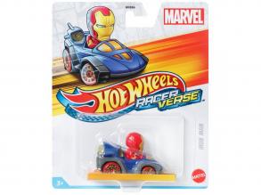 Hot Wheels Racers: Bosszúállók - Vasember kisautó 1/64 - Mattel
