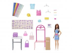 Barbie ruhatervező játékszett