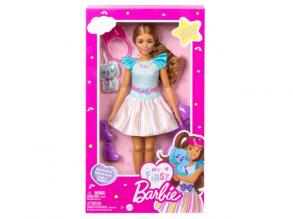 BarbieŽ: Első Barbie babám - Barna hajú baba 34 cm - Mattel