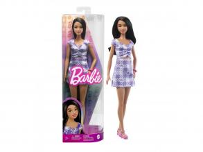 Barbie fashionista barátnők - lila ruhában
