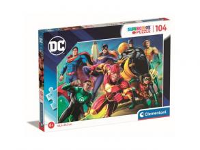 DC Comics: Az igazság ligája 104db-os puzzle - Clementoni
