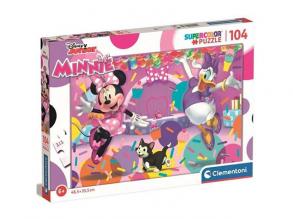 Minnie egér és barátai Supercolor Maxi puzzle 104db-os - Clementoni
