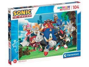 Clementoni 104 db-os puzzle Sonic