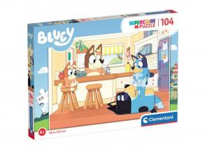 Bluey és családja 104 db-os puzzle - Clementoni