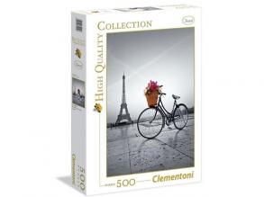 Romantikus sétány Párizsban HQC 500db-os puzzle - Clementoni