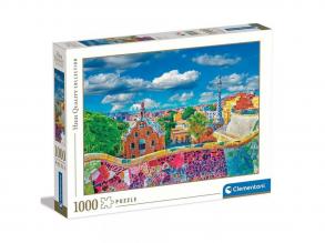 Barcelona - Güell park 1000db-os puzzle - Clementoni