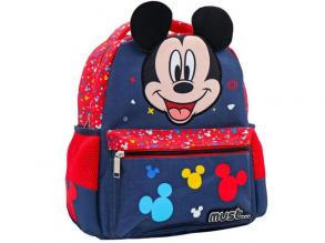 Mickey egér 3D mintás ovis hátizsák 27x10x31cm