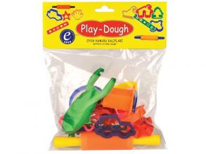 Play-Dough: Formák vegyesen, kinyomó és nyújtóhenger
