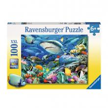 Cápák zátonya puzzle, 100 db-os, Ravensburger