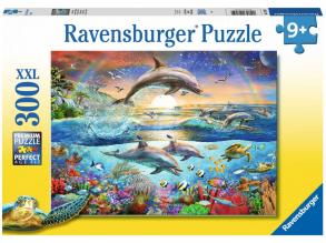 Puzzle 300 db - Delfin paradicsom