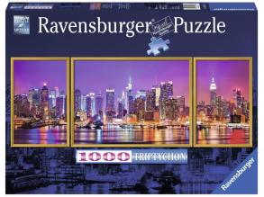 New York felhőkarcolói 1000 darabos puzzle