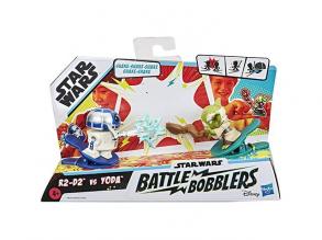 Star Wars Battle Bobblers R2-D2 vs Yoda csipeszes figura - Hasbro