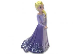 Jégvarázs 2: Elsa hercegnő játékfigura lila ruhában - Bullyland