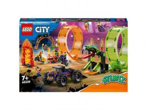 LEGO City: Kaszkadőr aréna dupla hurokkal (60339)