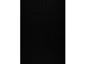 Fekete dekorációs 3D hullámpapír 50x70cm 161g 1db
