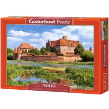 Malbork kastély, Lengyelország 3000db-os puzzle - Castorland