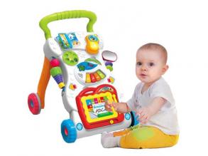 Baby készségfejlesztő és járássegítő játékszett fény és hang effektekkel