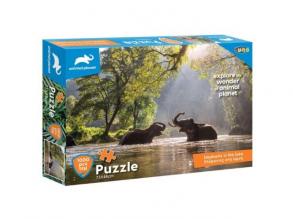 Animal Planet: Elefántok a tóban 1000db-os puzzle