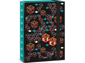 Ars Una: Geek türkiz-fekete füzetbox A/4