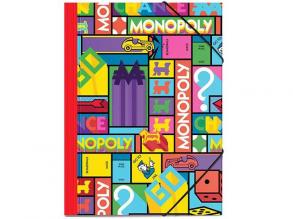 Monopoly gumis dosszié 25x35cm