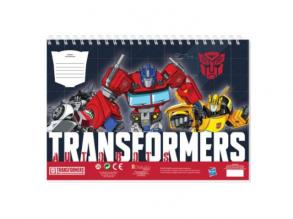 Transformers kreatív színezhető vázlatfüzet matricákkal és sablonnal több változatban