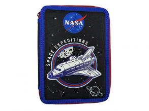 Must: NASA Space Expeditions 2 rekeszes töltött tolltartó