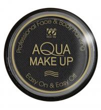 Aqua make up arc-és testfesték, fekete, 15 g