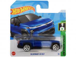 Hot Wheels: Chevy Silverado EV RST kék kisautó 1/64 - Mattel