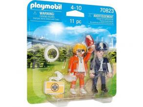 Playmobil: Sürgősségi orvos és rendőrnő Duo Pack (70823)